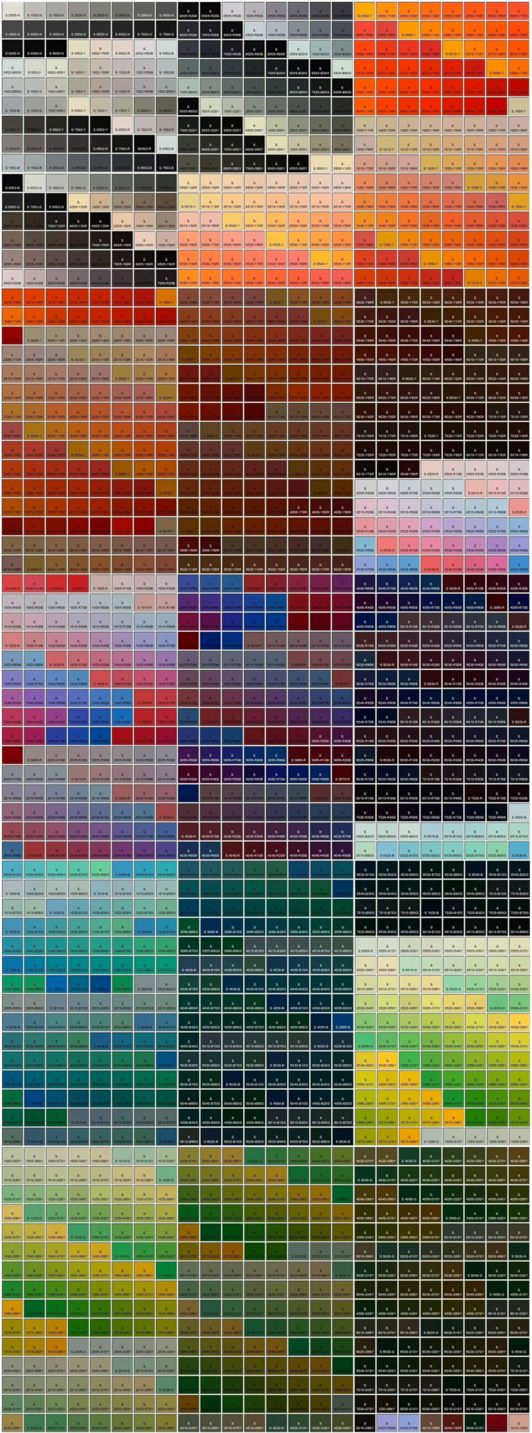 Resin Color Chart – Resina Arteviva